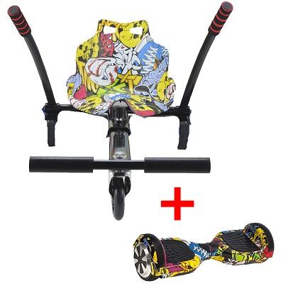 URBAN GLIDE Hoverboard 65 Lite + Kart Pilot